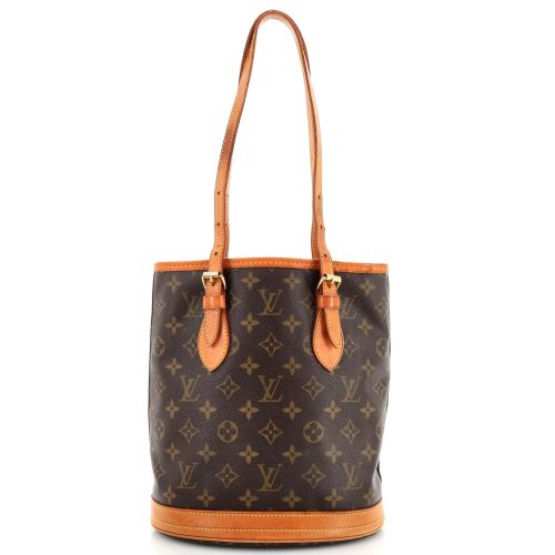 Petit Bucket Bag Monogram Canvas