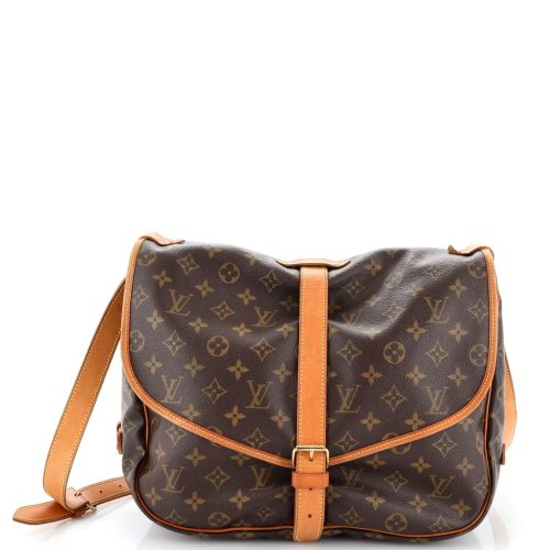 Saumur Handbag Monogram Canvas 35