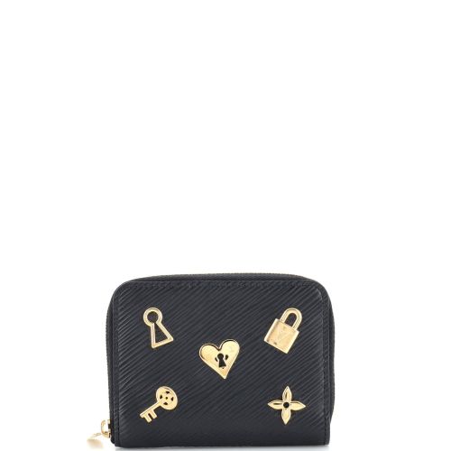 Zippy Coin Purse Love Lock Epi Leather