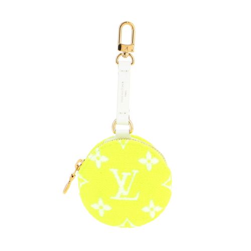 Round Coin Purse LV Match Monogram Jacquard Velvet