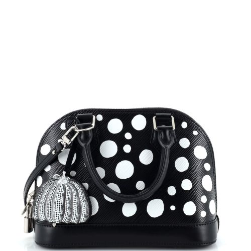 Alma Handbag Yayoi Kusama Infinity Dots Epi Leather BB