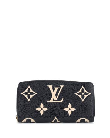 Zippy Wallet Bicolor Monogram Empreinte Giant