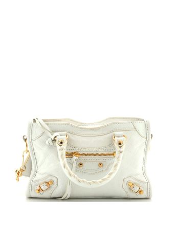 City Graffiti Classic Studs Bag Leather Nano