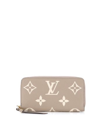 Zippy Wallet Bicolor Monogram Empreinte Giant