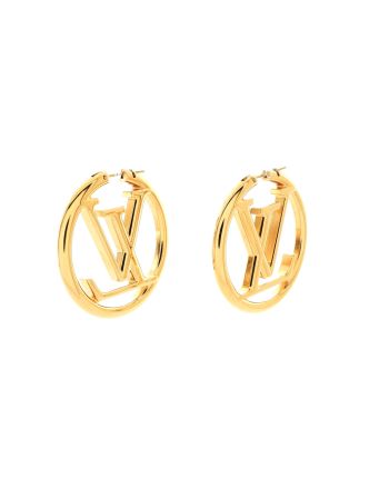 Louise Hoop Earrings Metal GM