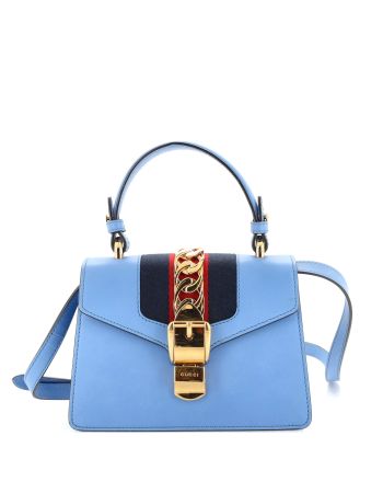 Sylvie Top Handle Bag Leather Mini