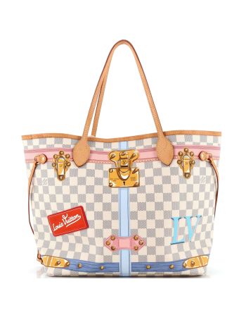 Neverfull NM Tote Limited Edition Damier Summer Trunks MM